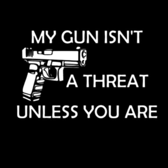 Handmade Accents My Gun Isnt A Threat Decal Poshmark